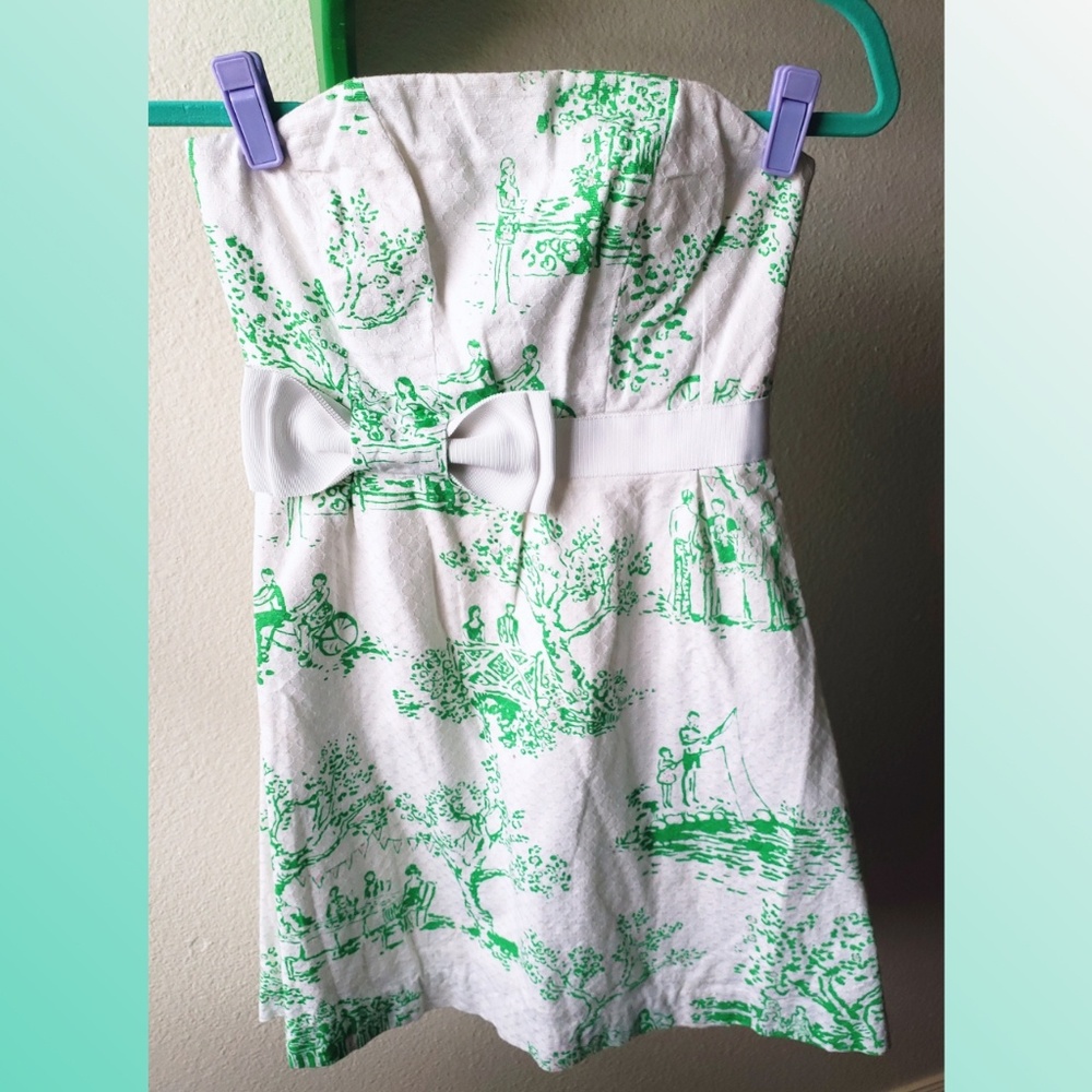 Spring Fever Toile Amberly dress - Picture 2 of 4